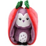 Peluche les flipetz violet la chouette - fraise Peluche les flipetz violet la chouette - fraise