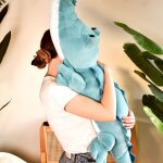 Peluche g�ante croco lagoon (125 cm)