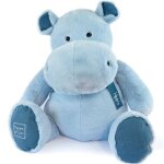 Peluche gante hippo bleu jean (85 cm)