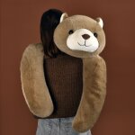 Peluche g�ante ours lest� podcoll (100 cm)