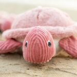 Peluche g�ante les ptipotos sauvenou la tortue rose (50 cm)