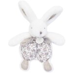 Peluche lapin doudou pantin blanc (18 cm)