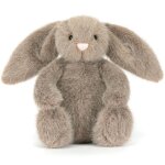 Peluche lapin fluffet fawn (18 cm)