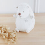 Peluche l�on le h�risson �cru (12 cm)