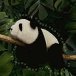Peluche lest�e bao le panda (32 cm)