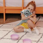 Peluche miaou le chat maman et b�b� menthe (32 cm)
