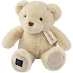 Peluche le nounours vanille (28 cm)