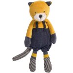 Peluche chat lulu les moustaches (27 cm)