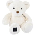 Peluche le nounours blanc (28 cm)