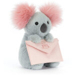 Peluche koala avec message (20 cm)
