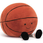 Peluche amuseable ballon de basketball (25 cm)