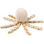 Peluche pieuvre lapidou sable - caramel (23 cm)