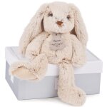 Coffret peluche lapin copains c�lins beige (25 cm)