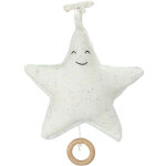 Peluche musicale � suspendre b�rang�re �toile au large de nova (21 cm)