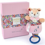 Peluche musicale faon boh'aime (20 cm)