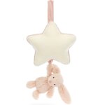 Peluche musicale bashful lapin blush (30 cm)