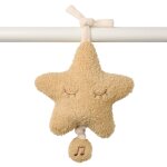 Peluche musicale etoile miel