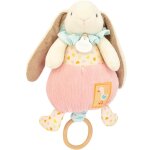 Peluche musicale lapin ciboulette dans mon jardin (20 cm)