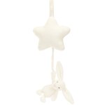Peluche musicale bashful lapin cream (30 cm)
