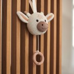 Peluche musicale girafe (14 cm)