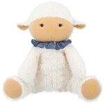 Peluche musicale mouton doux sommeil (25 cm)