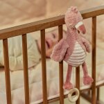 Peluche musicale � suspendre flamant rose safari friends