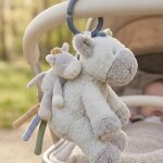 Peluche musicale � suspendre lino le poney et b�b� (30 cm)