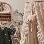 Peluche musicale teddy bear naturel