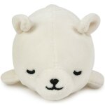 Peluche nemu nemu shiro l'ours polaire (13 cm)