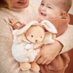 Peluche patapouf lapin cr�me (17 cm)