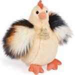 Peluche poule beige les poulettes champêtres chics (20 cm) Peluche poule beige les poulettes champêtres chics (20 cm)