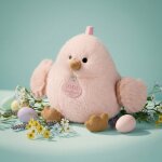 Peluche poussin piou rose (15 cm)