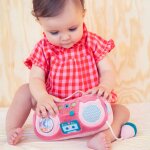 Peluche radio sonore jeanne