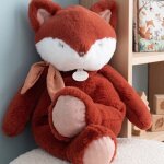 Peluche renard pantin roux (40 cm)
