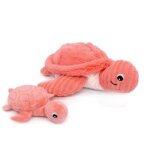 Peluche sauvenou maman et bébé les ptipotos corail (29 cm) Peluche sauvenou maman et bébé les ptipotos corail (29 cm)