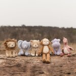 Peluche singe safari friends (15 cm)