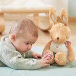 Peluche sonore lapin (28 cm)