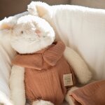 Peluche souris poppy cannelle (25 cm)
