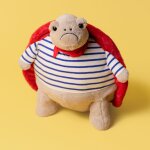 Peluche timmy la tortue romantic (21 cm)