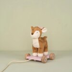 Peluche � tirer faon fsc fairy garden