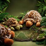 Peluche tortue olive (25 cm)