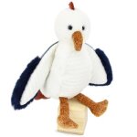 Peluche trsors marins mouette (23 cm)