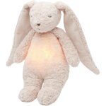 Peluche veilleuse lapin nature bio avec sons & lumi�res rose 2. 0