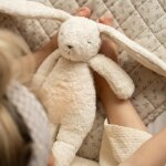 Peluche veilleuse lapin nature bio avec sons & lumi�res sable 2. 0