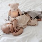 Peluche veilleuse ours rose 2. 0