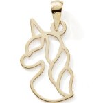 Pendentif licorne ajour (or jaune 375)