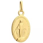 Pendentif m�daille miraculeuse (plaqu� or)