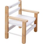 Petit fauteuil avec accoudoirs juliette hybride blanc Petit fauteuil avec accoudoirs juliette hybride blanc