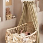 Petite fl�che de lit fixation par clip blanche