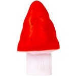 Petite lampe veilleuse champignon rouge